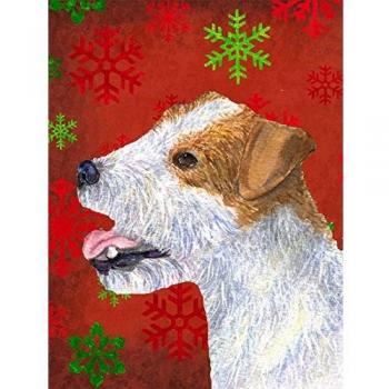 Snowy Jack Russell Holiday Flag – Caroline’s Treasures SS4711GF