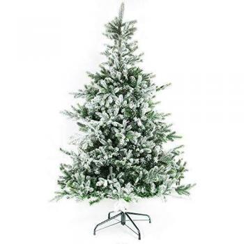Everlands Künstlicher Weihnachtsbaum Grandis Fir beschneit 210cm