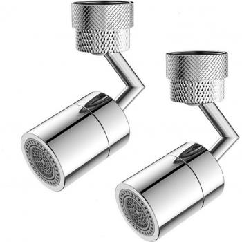 Grifo con aireador y accesorios para ahorro de agua