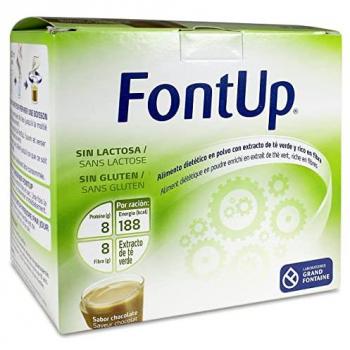 FontUp Fórmula Nutricional Sabor Chocolate con Extracto de Té Verde y Rica en Fibra Sin Lactosa