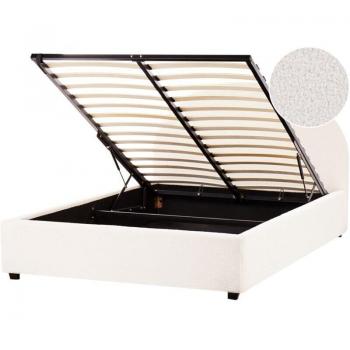 Beliani Vaucluse 4ft6 Ottoman Bed with Storage