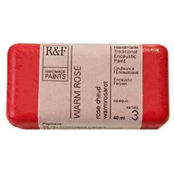 Warm Rose Encaustic Wax Paint 40ml R&F