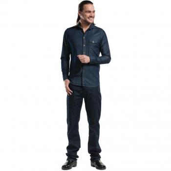 XS Chaud Devant Denim Stretch Herenblouse