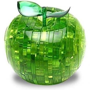 Puzzle 3D en forma de manzana roja