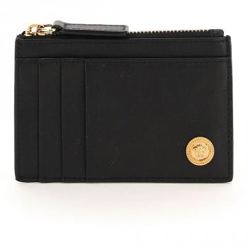 Portacarte Versace in pelle nera