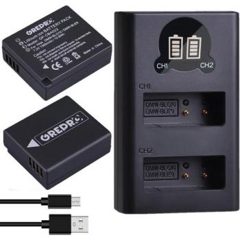 Batterie BLE9E pour Panasonic Lumix