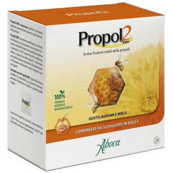 Aboca Propol2 EMF 20 Compresse – Integratore per la Gola