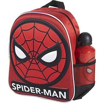Botella de Alumino Spiderman con Mochila Infantil