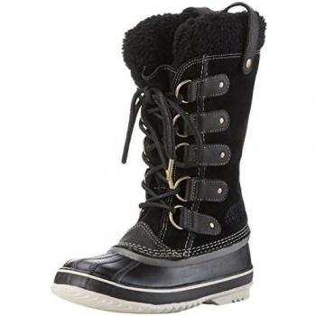 Botas de Nieve Sorel Joan of Arctic Shearling, Mujer, Negro
