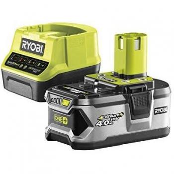 Kit batteria RYOBI 18V 4Ah e caricabatteria