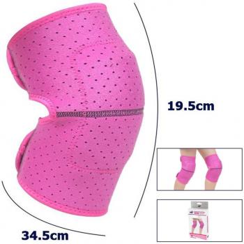 Coppia di Ginocchiere per Bambine Colore Rosa Taglia M