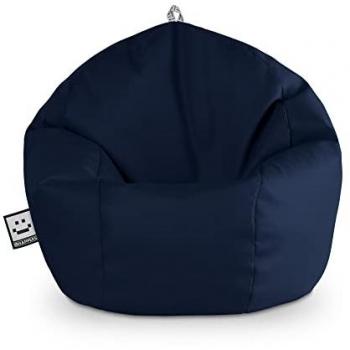 Puff Pelota Polipiel Marino Interior Happers