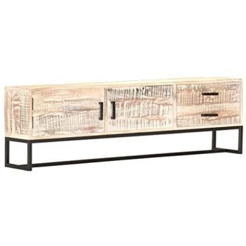 Meuble TV Chic en Bois d'Acacia