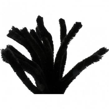 Black Craft Chenille Stems