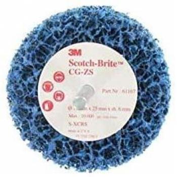 Pack de 10 cepillos 3M Scotch‑Brite CG‑ZS 75 mm
