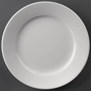 Elegant White Serving Platter – 12 Unit Bundle