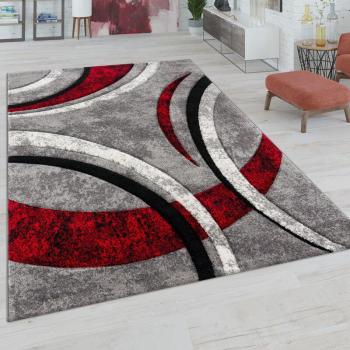 Cortocelluloide Grigio-Rosso 160x230 – Tappeto Lounge