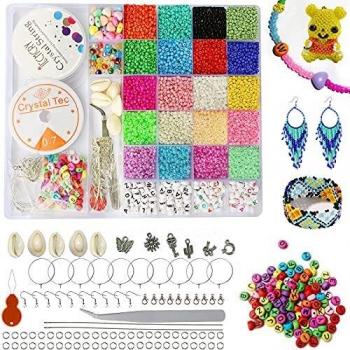Pony‑Size Alphabet Beads – 3 mm Kids & Adult Bracelets