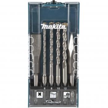 Scalpello Makita SDS+ Set di 6 Punte 100 mm