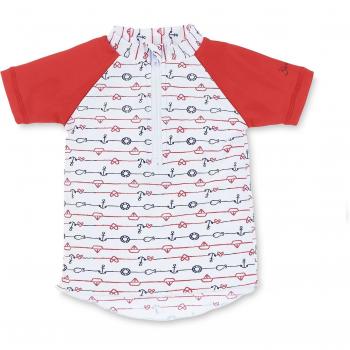 Ropa acuática juvenil roja 807, talla 24 meses