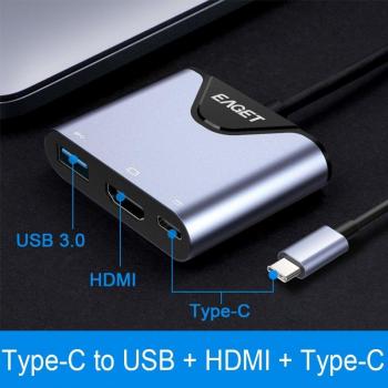 EAGET Type C HDMI Hub Adapter