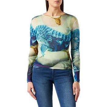 Maglia a Manica Lunga con Stampa Sfumata DESIGUAL