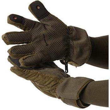 Uomo Guanti Stealth Gear XXL Verde Microfibra Poliestere