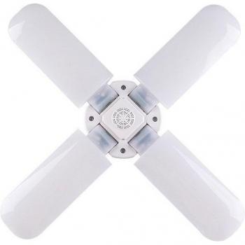 E27 Faltbare LED Garagenbeleuchtung mit 2/3/4/5 verstellbaren Blättern 6500K AC85-260V