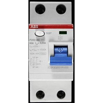 ABB F202 AC-63/0.03 RCCB 63A 30mA