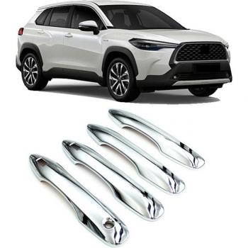 Accessoires ABS Chrome : Housses de Porte 4 × Toyota Corolla Cross