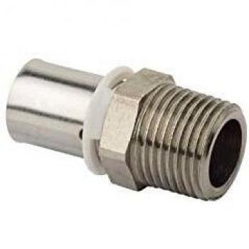 Raccord multicouche mâle 25-20x27