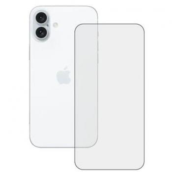 Protector KSIX SmartTech para iPhone 16 Plus – vidrio templado y bordes de protección