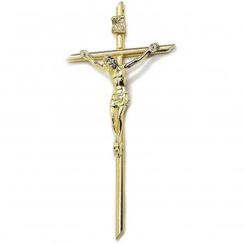 Cruz Móvil 4.7” de Aluminio Dorado – El Salvador