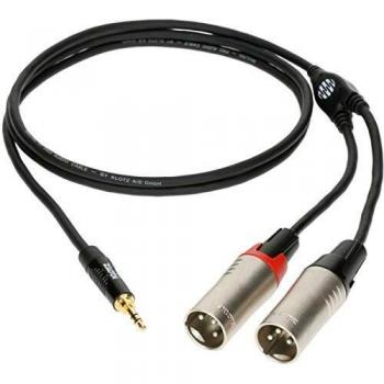 Klotz KY9-180 MiniLink PRO y-Kabel Mini Klinke 3,5 mm
