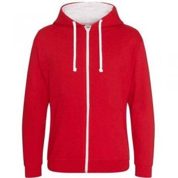 Awadis Mens Varsity Felpa Full Zip Uomo