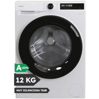 Lavadora Candy BR 412BL8-S, 12 kg, 1400 rpm, Motor Inverter, Wi-Fi, Color Blanco