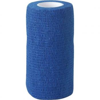 Selbsthaftende Bandage Equilastic, 10cm, blau