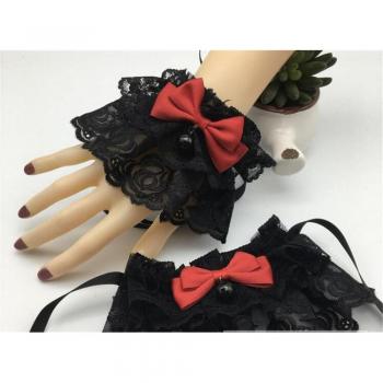 Gothic Victorian Tulle Cuffs