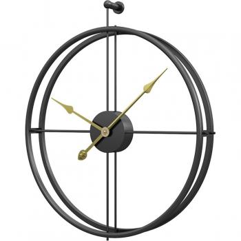 52cm Black Frame Retro Wall Clock