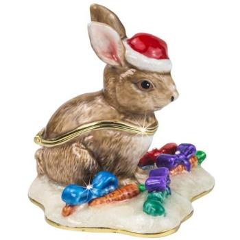 Fluffy Bunny with Carrot Accessories