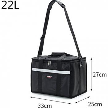 Fourre-Tout Isotherme 22L avec Zip – Sac Épicerie