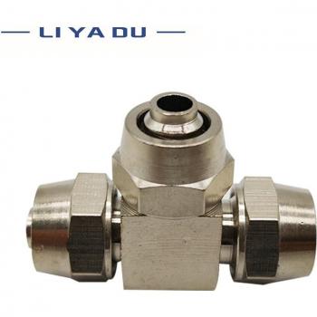 PU Tube T-Type Connector for Pneumatic Systems