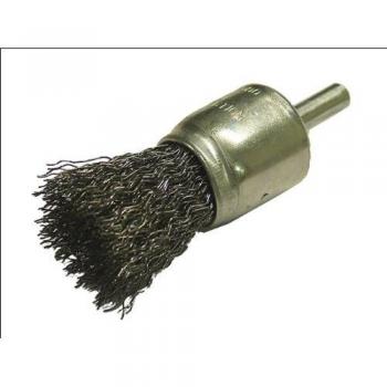 Faithfull FAIWBS25E Wire End Brush 25mm Flat End