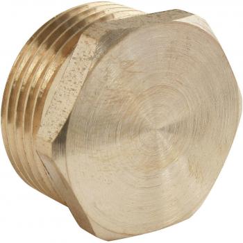 Bouchon Mâle en Laiton 12/17 (x10)