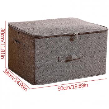 Coffret de stockage Baodan Tissu Couvert