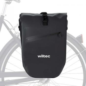 CycloPro Wiltec 28 L – Sac Étanche avec Réflecteur Noir