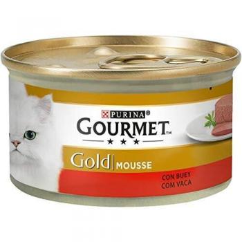 GOURMET MOUSSE GOLD BUEY SEL. 85 GR. (COMPRA MINIMA 2 ARTICULOS EN LA TIENDA)