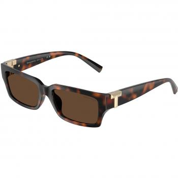 Tiffany Unisex TF4226U 80153G Occhiali da sole Iniettato Tartaruga Marrone Squadrata Normale