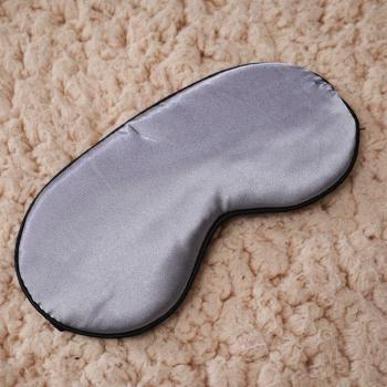 Couverture d'ombrage pour les yeux avec remplissage en pur soie, accessoire de voyage pour le repos et la relaxation (disponible dans 9 coloris)