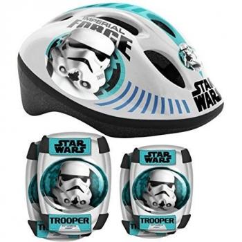 Set de protección Star Wars, color blanco y azul